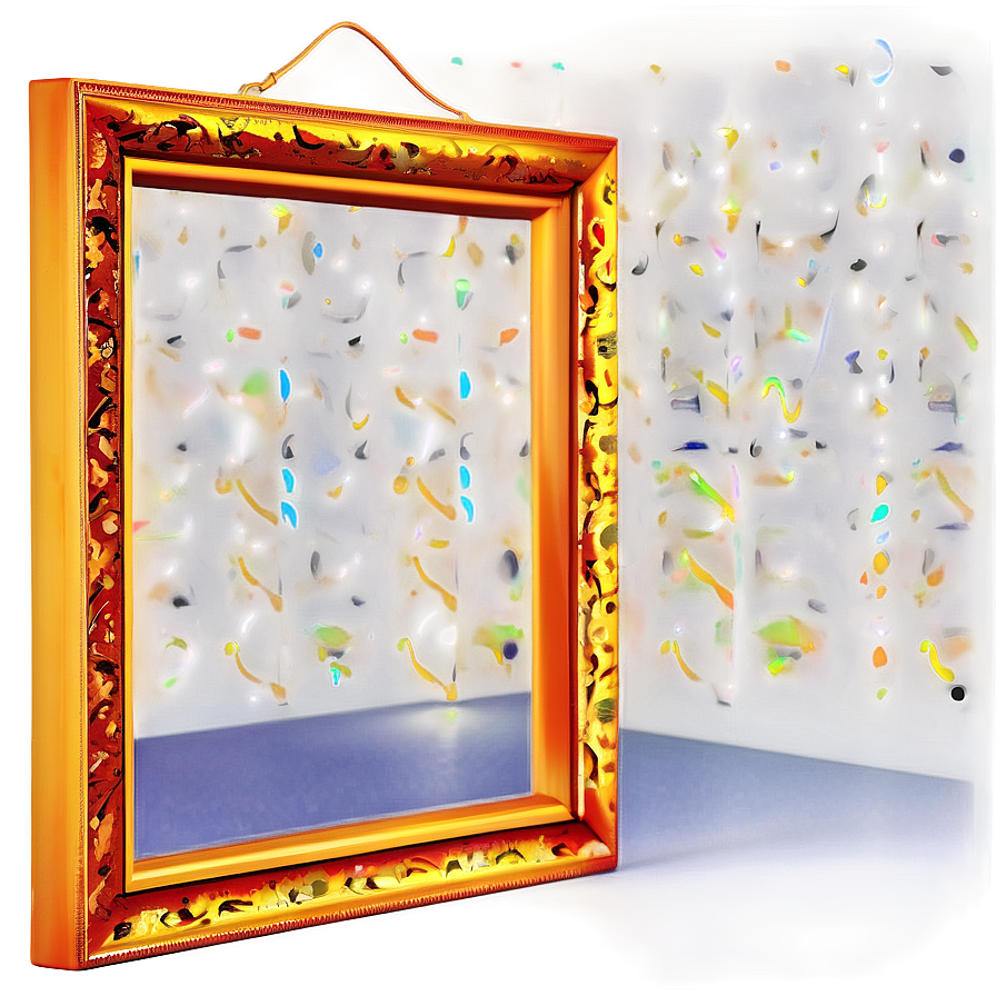 3d Frame Design Png 80