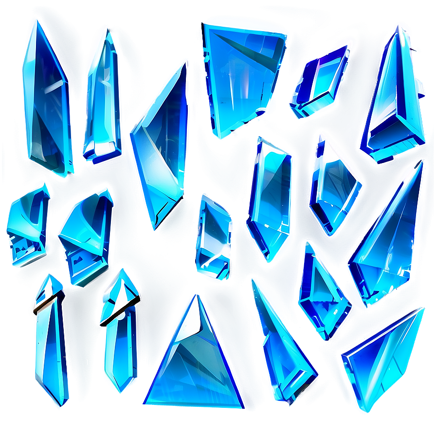 3d Glass Shards Png 46