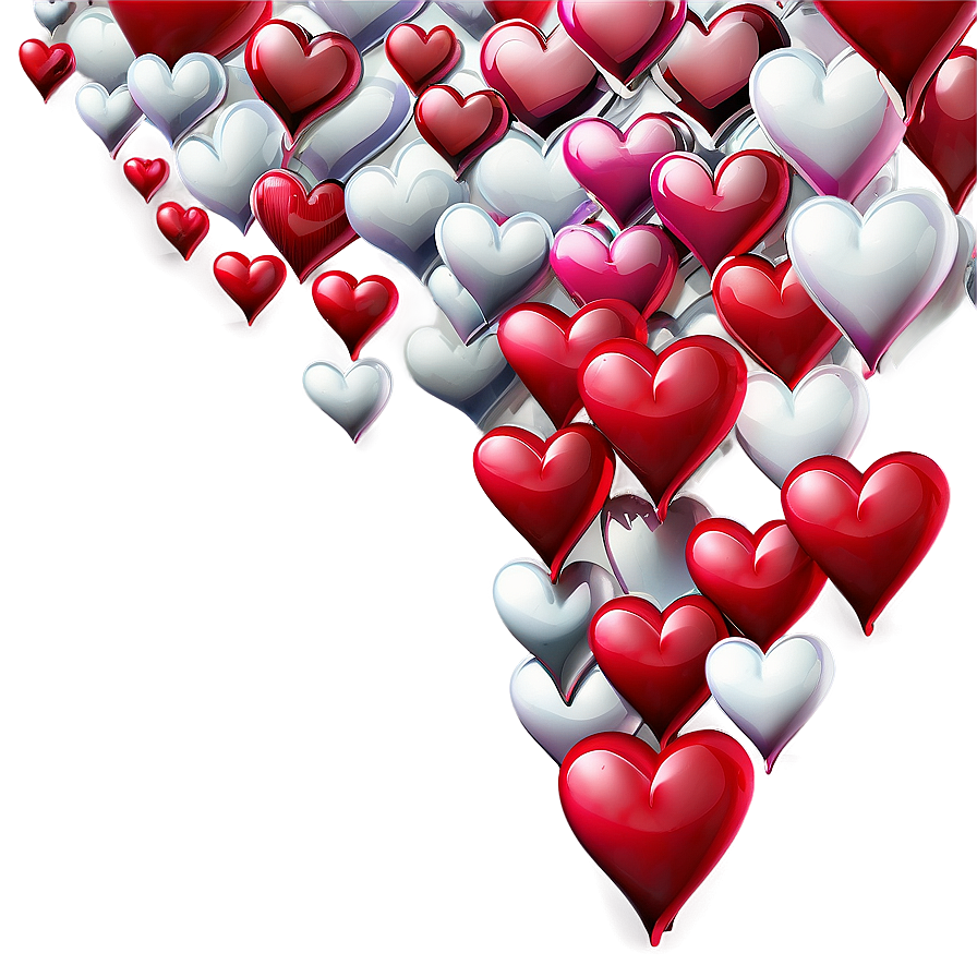 3d Heart Background Png 74