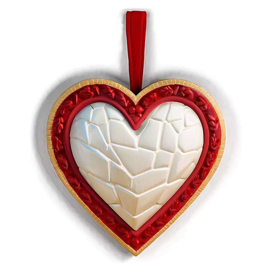 3d Heart Banner Png Xia98