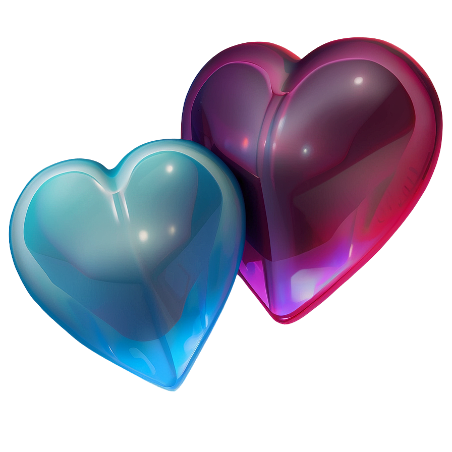 3d Heart Clipart Png Qif