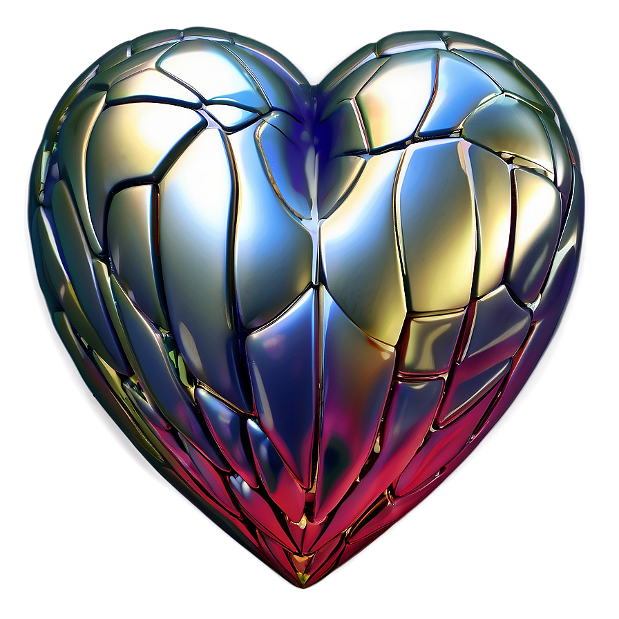 3d Heart Illustration Png Qxp