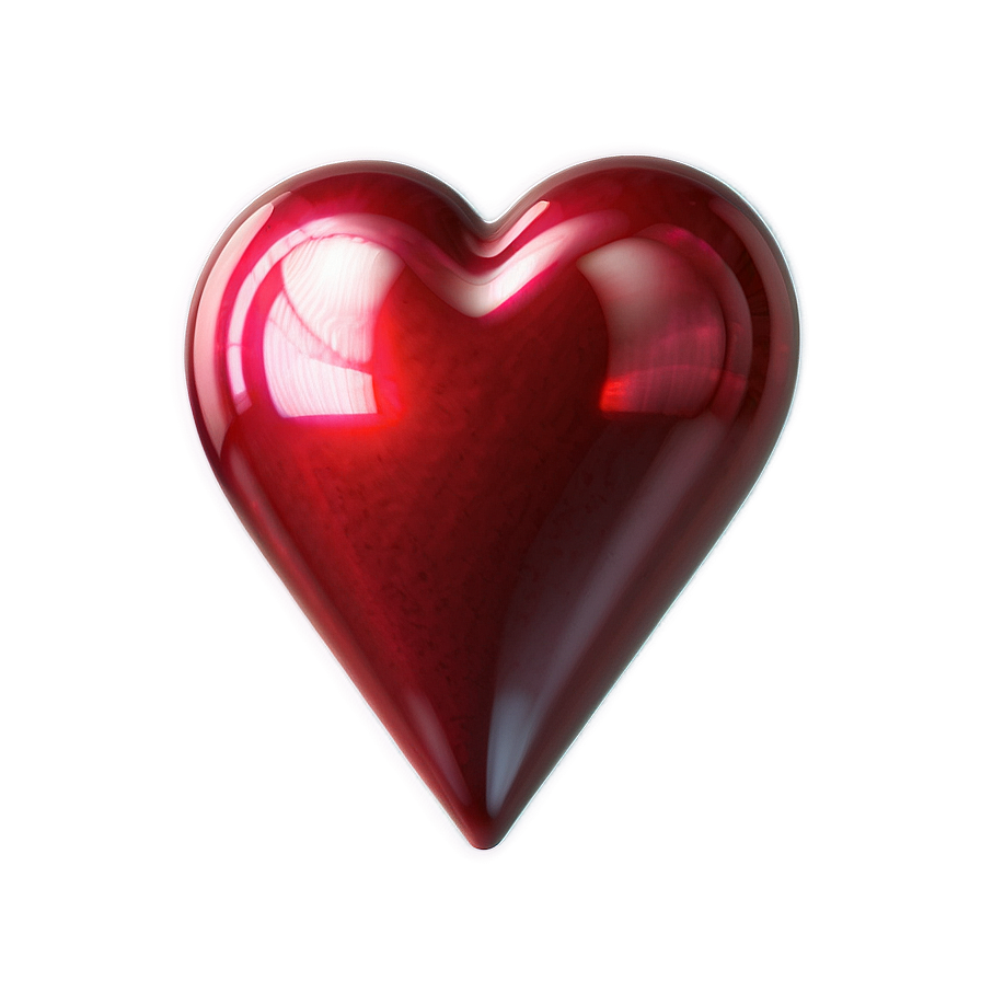 3d Heart Light Png Clq