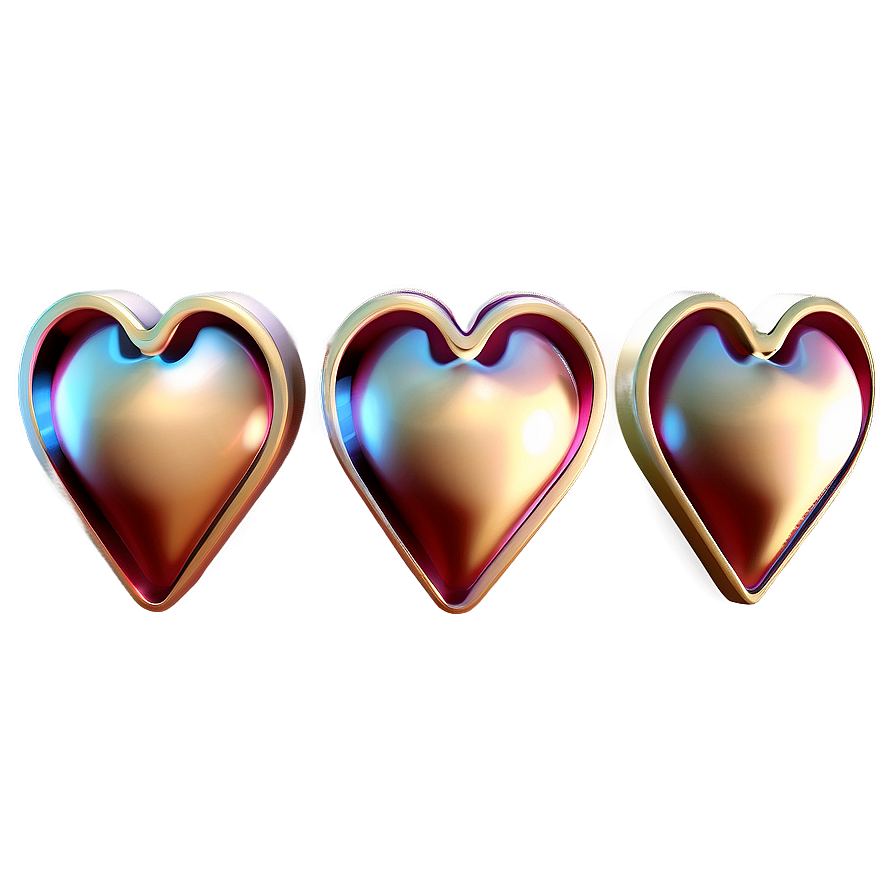 3d Heart Pattern Png 05252024