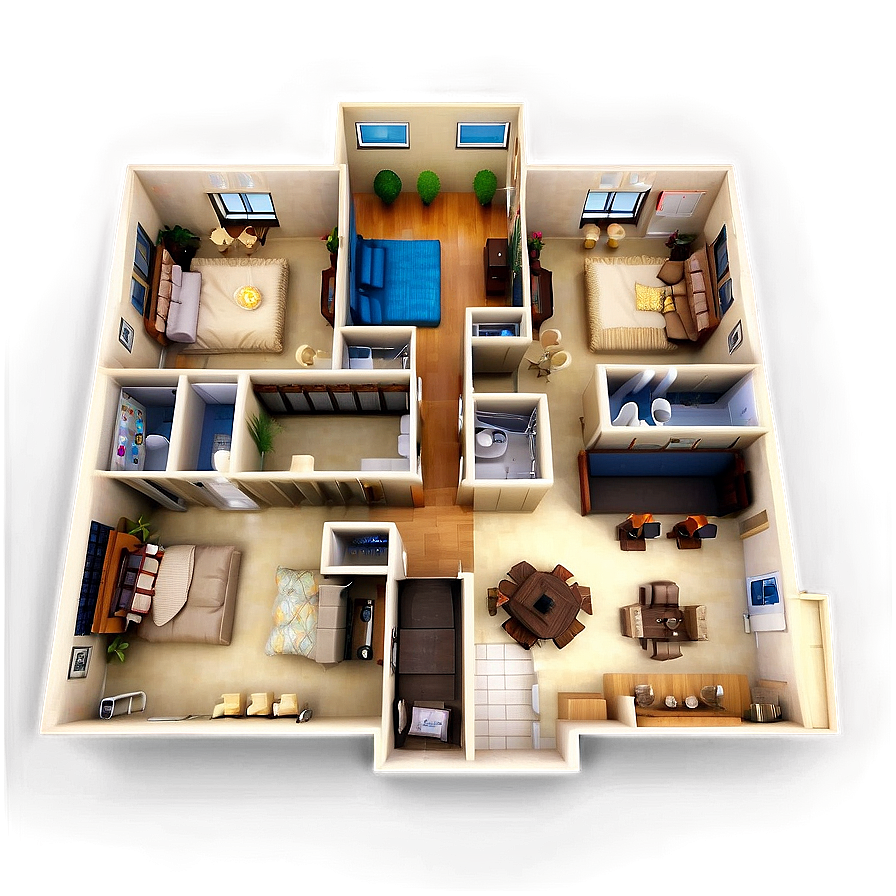 3d House Floor Plan Png Wev