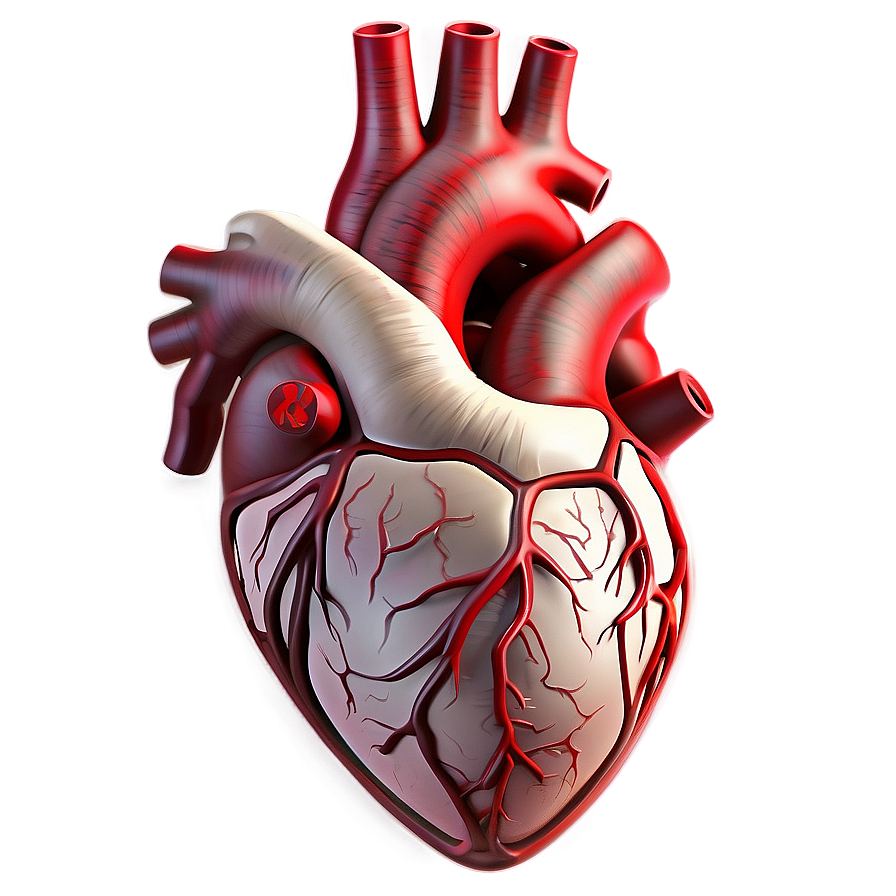 3d Human Heart Png Dwi12