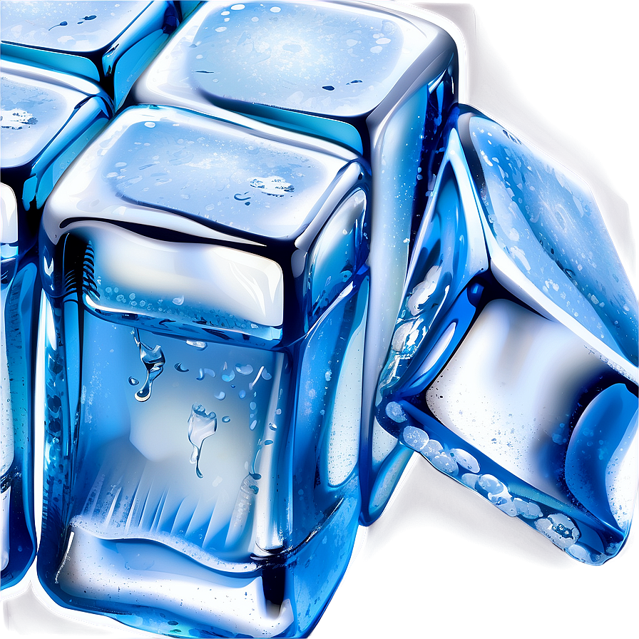 3d Ice Cube Clipart Png 95