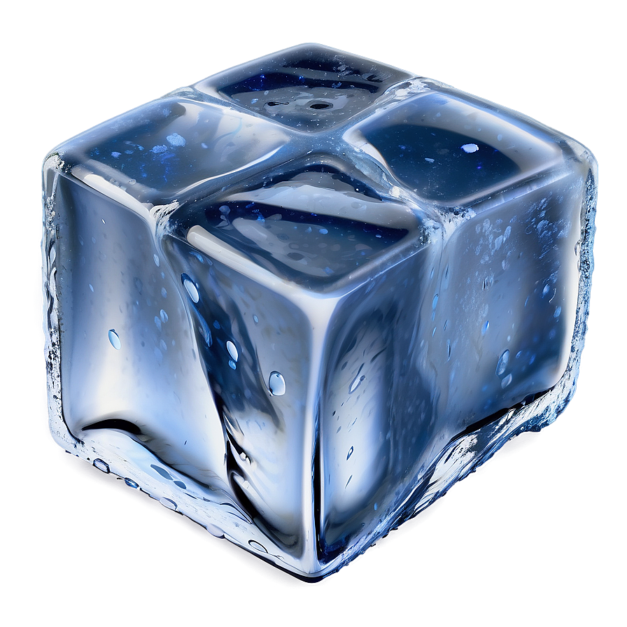3D Ice Cube Clipart PNG hww37 PNG with transparent background