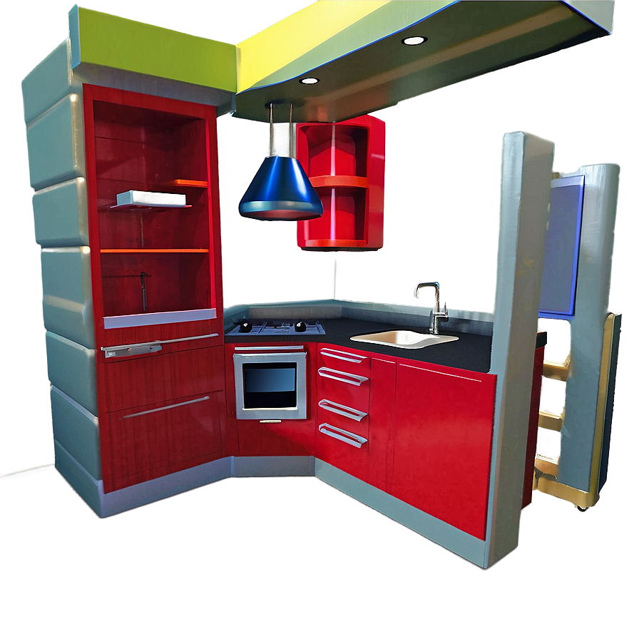 3d Kitchen Model Png 79