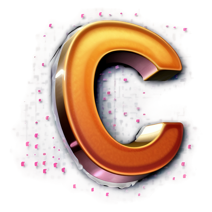 3d Letter C Png Xjl69