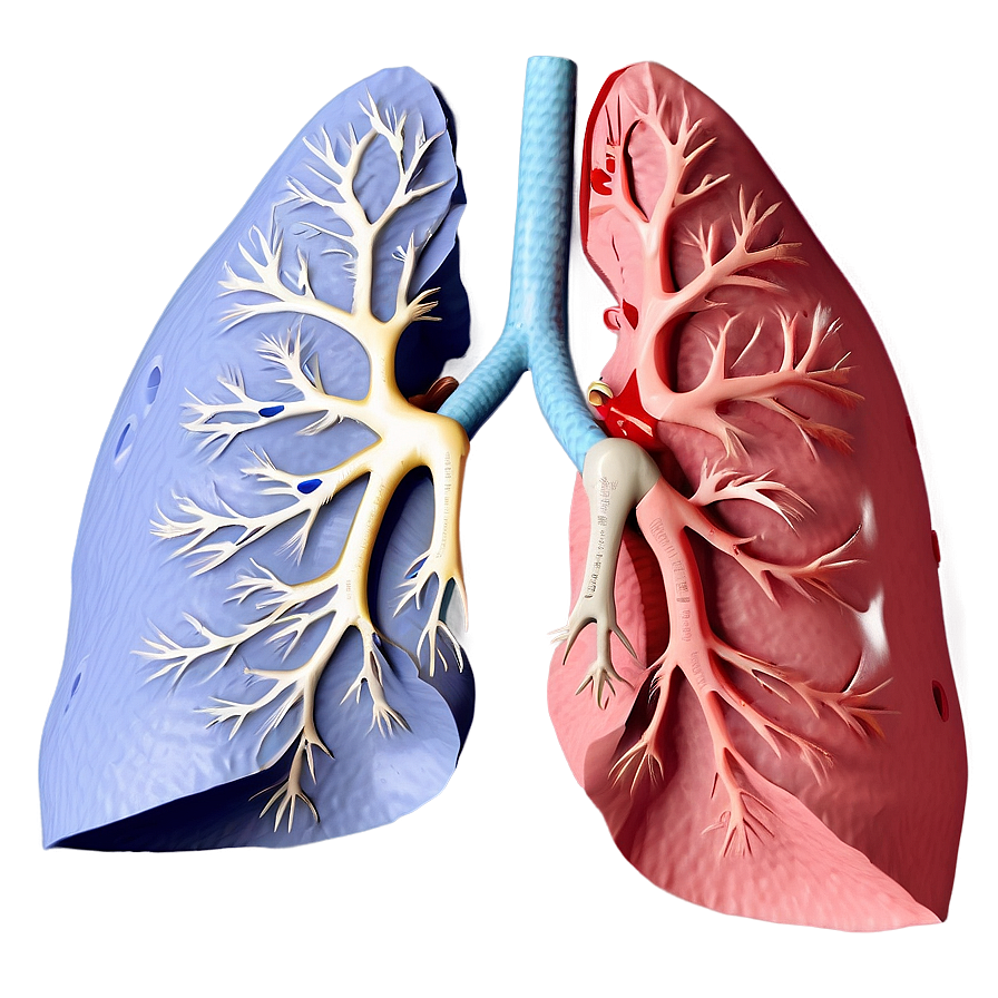 3d Lung Model Png 14