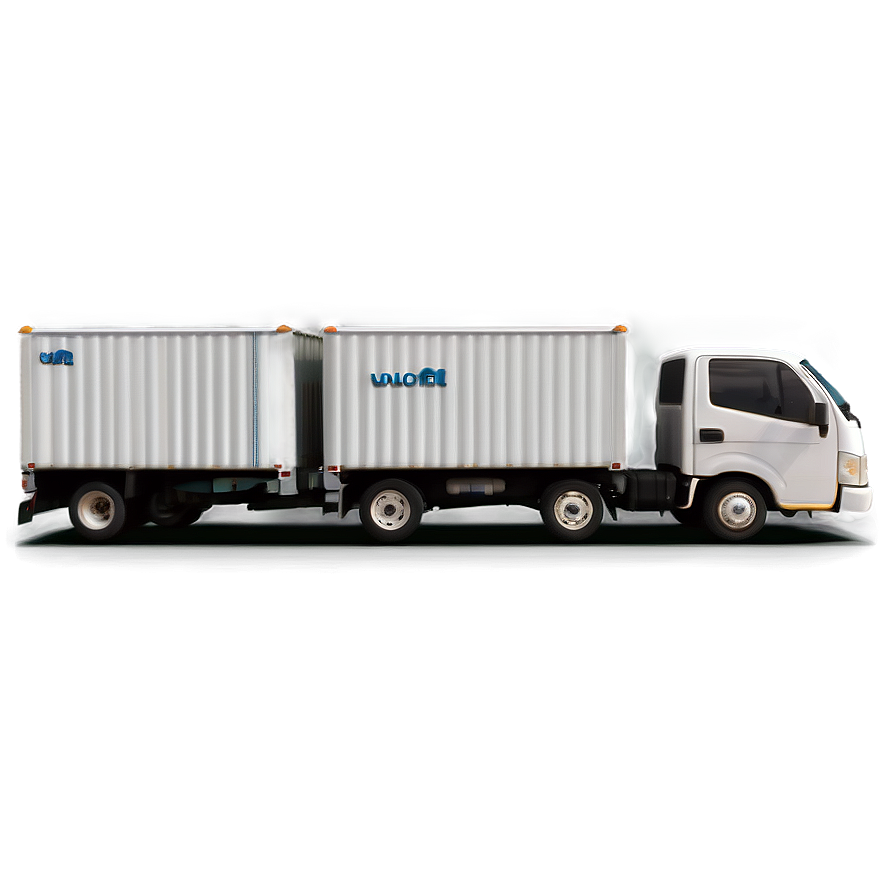 3d Mail Transport Truck Png Way