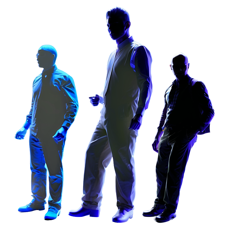 3d Man Silhouette Png Clp