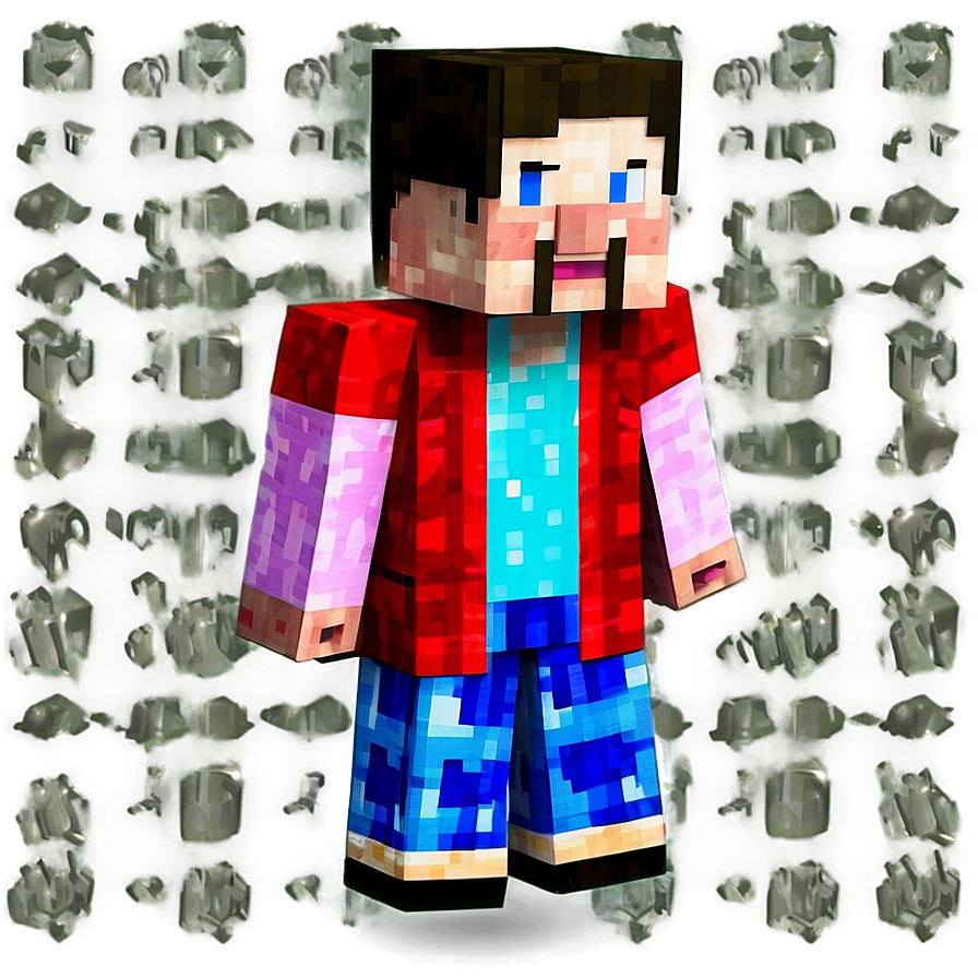 3d Minecraft Characters Png Evm24