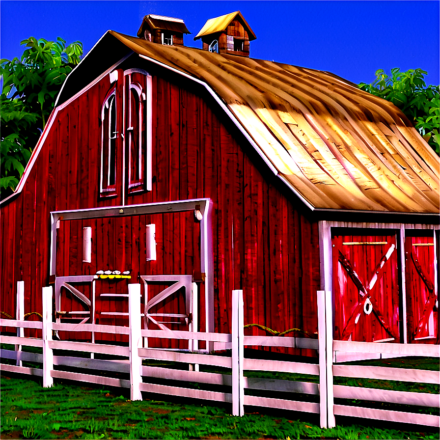 3d Model Barn Png Ttp