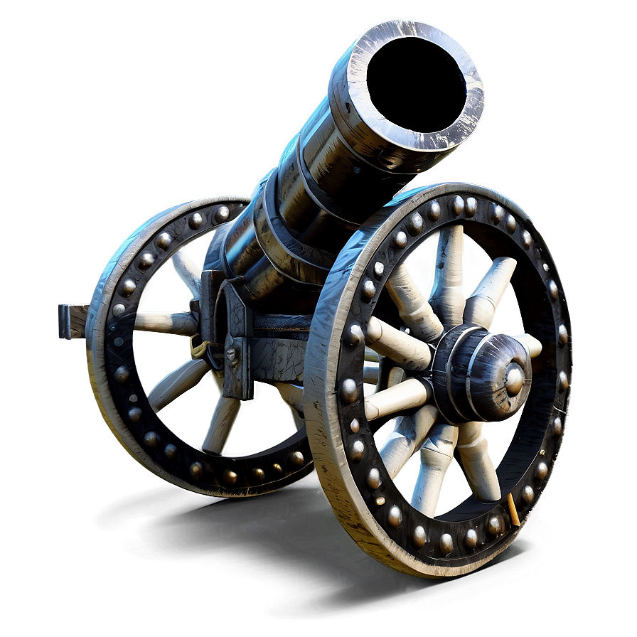 3d Model Cannon Png Emn55