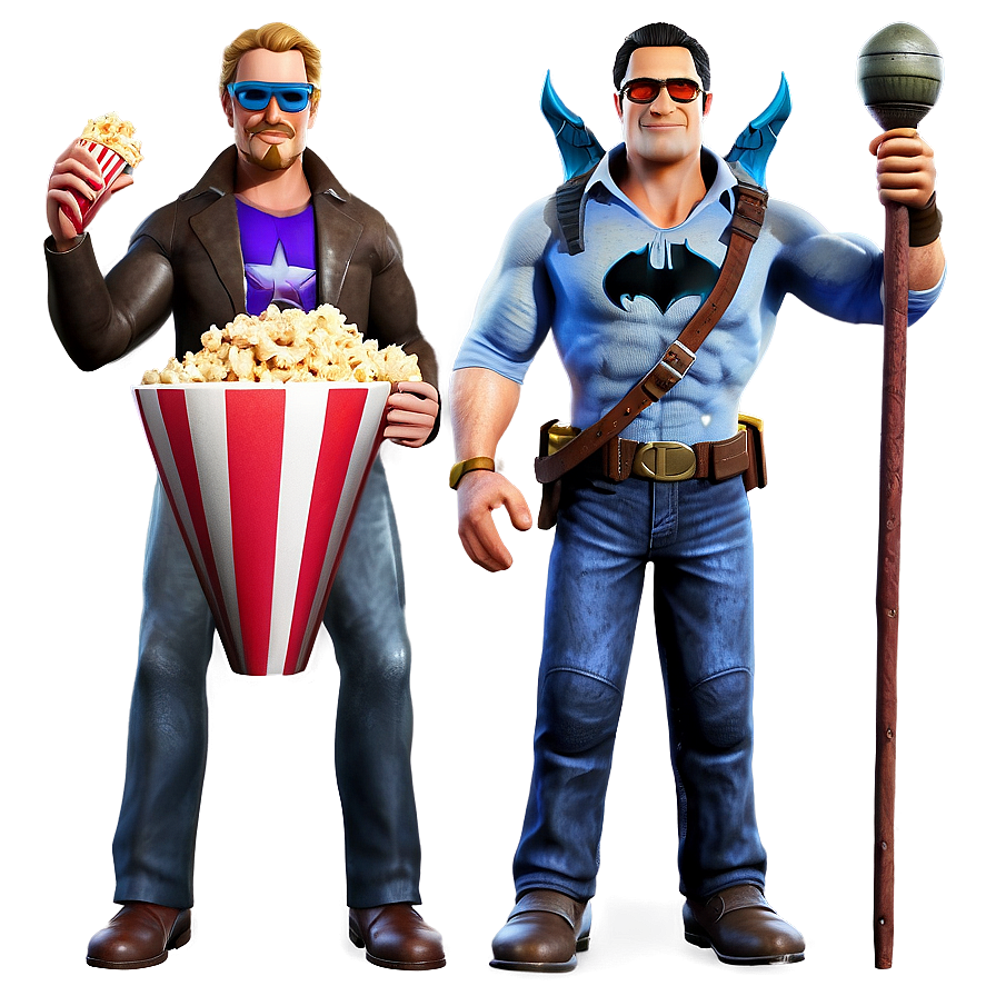 3d Movie Characters Png Fyc51