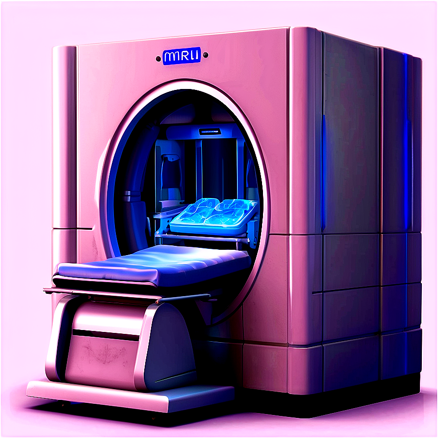 3d Mri Equipment Clipart Png 06252024