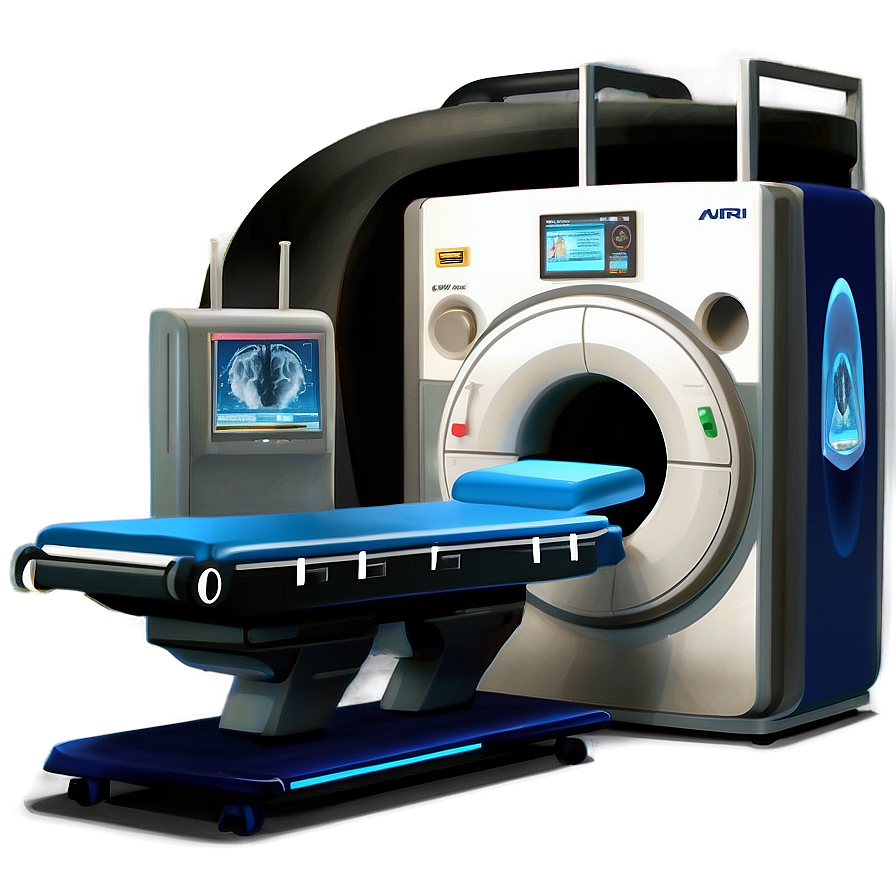 3d Mri Equipment Clipart Png Rlp