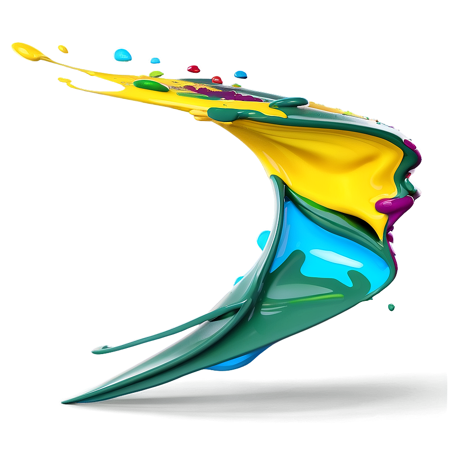 3d Paint Splash Png 67