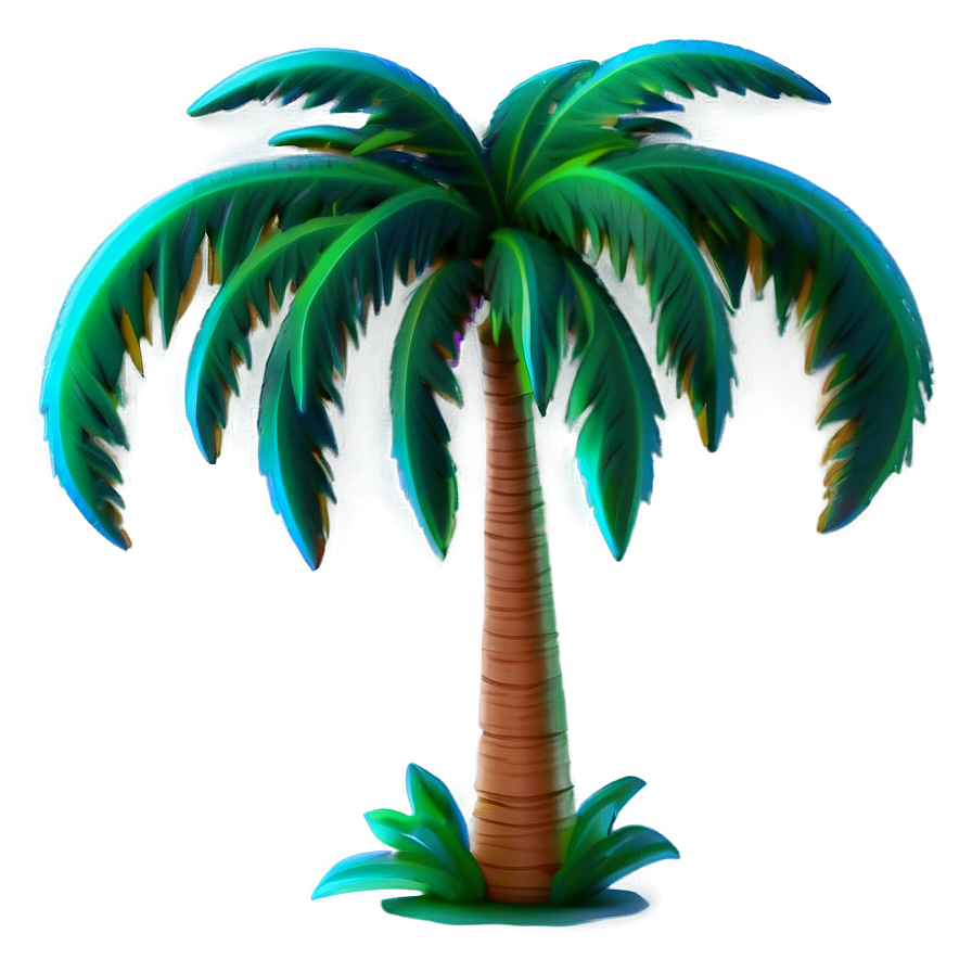 3d Palm Tree Emoji Png 06272024