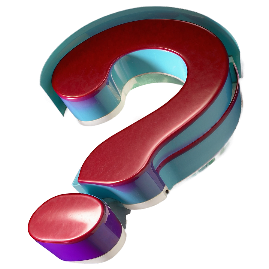 3D Question Mark Image PNG pjr PNG with transparent background