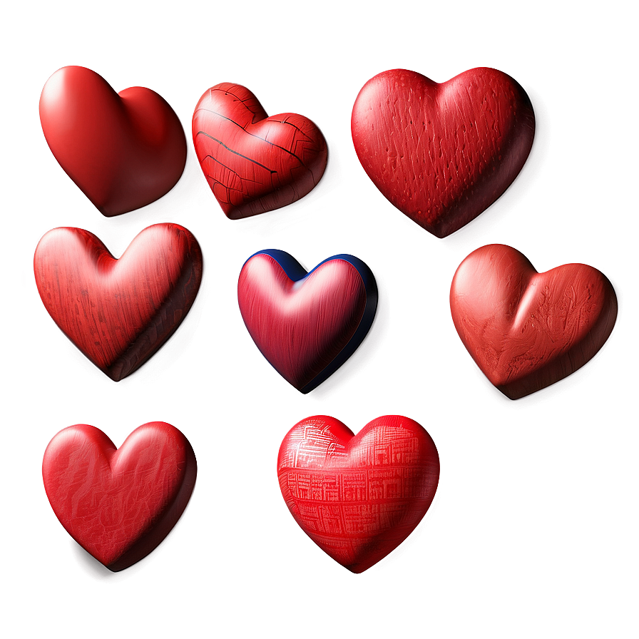 3d Red Heart Emoji Png 91