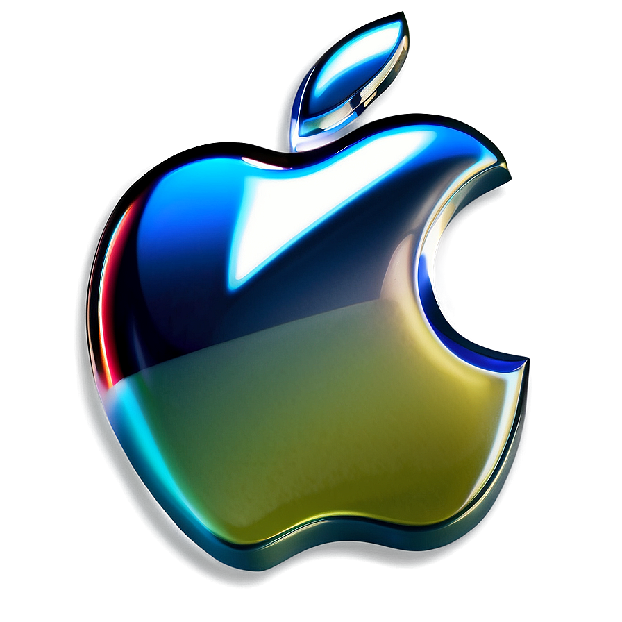 3D Rendered Apple Logo PNG ycq PNG with transparent background