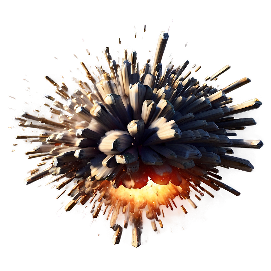 3d Rendered Explosion Effect Png Aod15