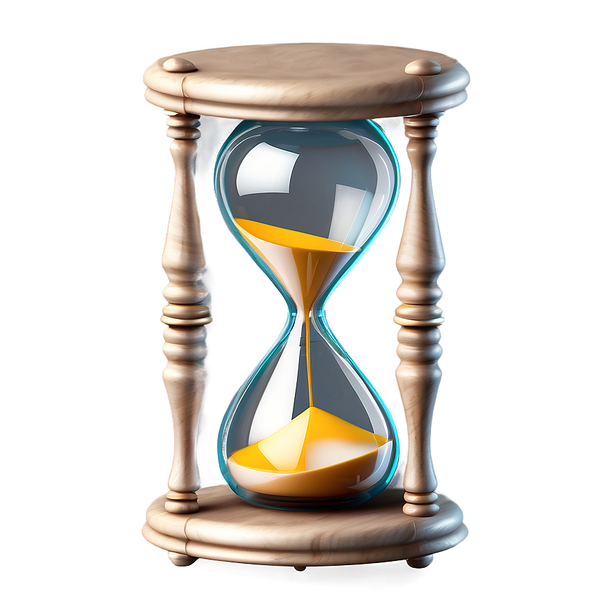 3d Rendered Hourglass Png Xvn63