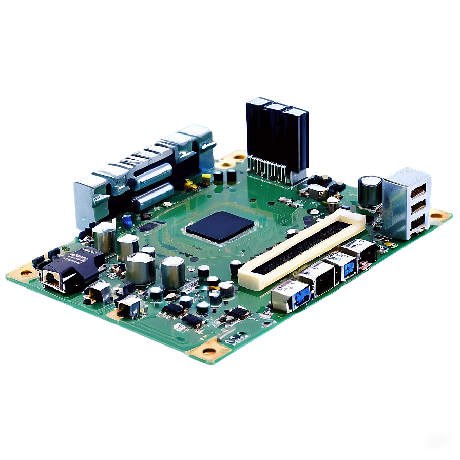 3d Rendered Motherboard Png Mkm7