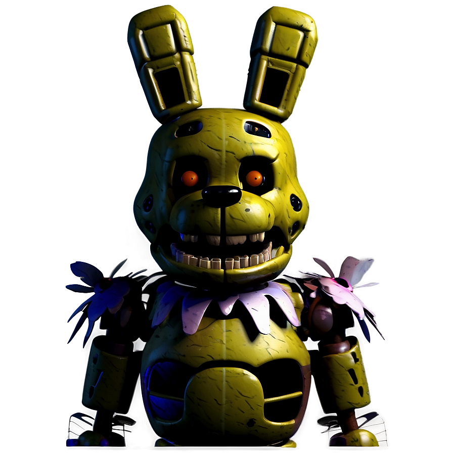 3d Rendered Springtrap Png Mqa