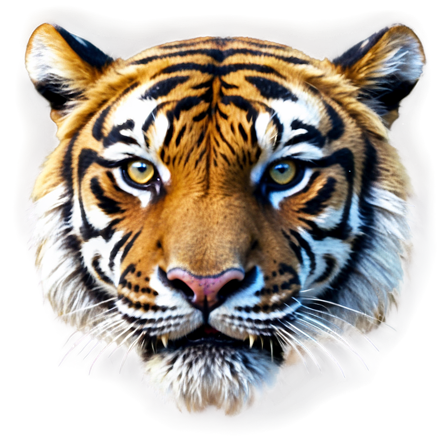 3d Rendered Tiger Face Png Qhc17