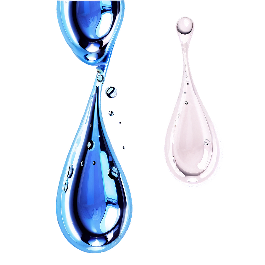 3d Rendered Water Drops Png Gyf63