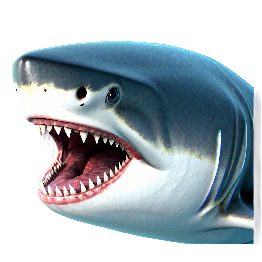 3d Shark Image Png Uco