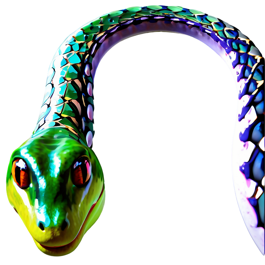 3D Snake Graphic PNG eaq54 PNG with transparent background