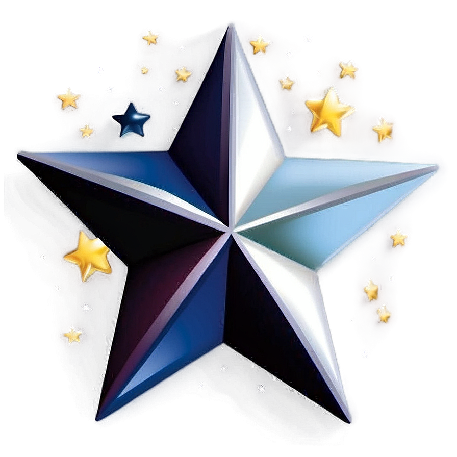 3D Star Vector Model PNG 05252024 PNG image with a transparent background, free high-resolution download