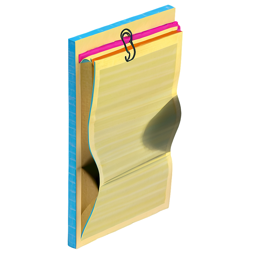 3d Sticky Note Png 84