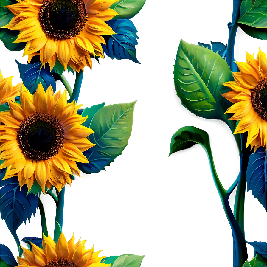 3d Sunflower Png Vkj