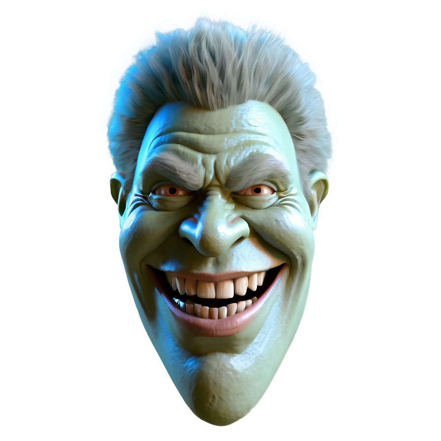 3d Trollface Model Png 33