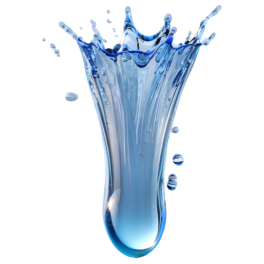 3D Water Splash PNG rdm35 PNG with transparent background