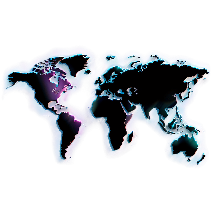 3d World Map Png 05212024