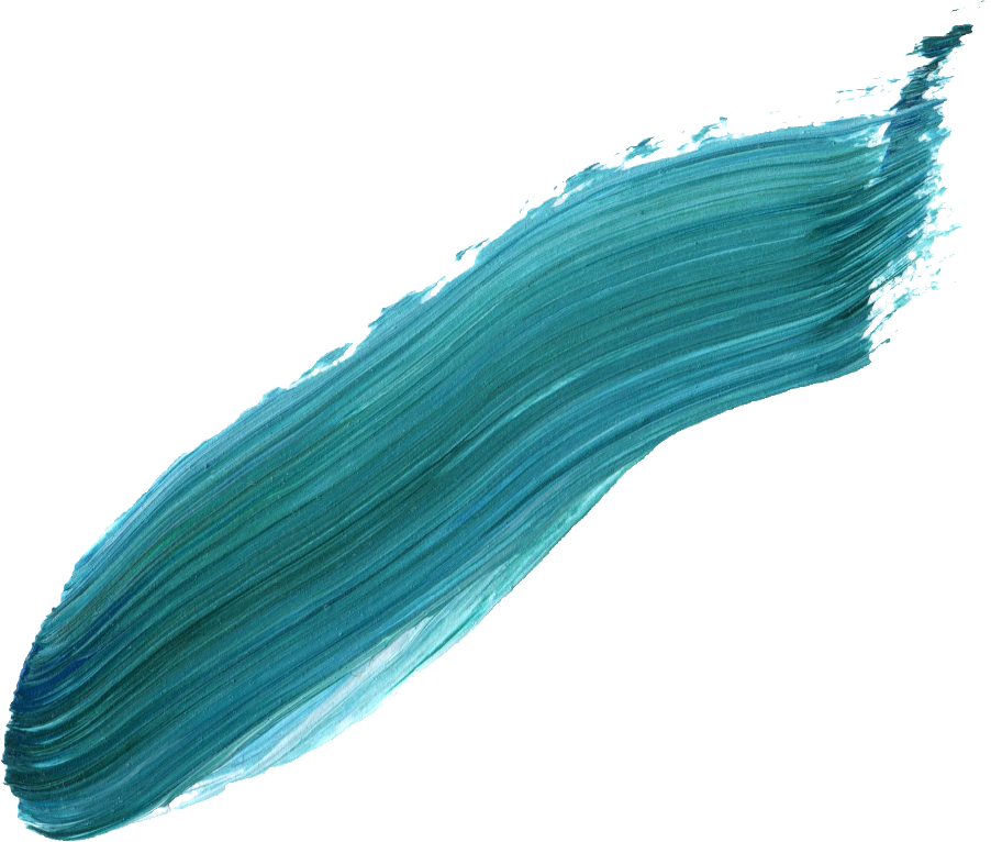 48 Paint Brush Stroke Vol - Teal Paint Stroke Png, Transparent Png PNG with transparent background