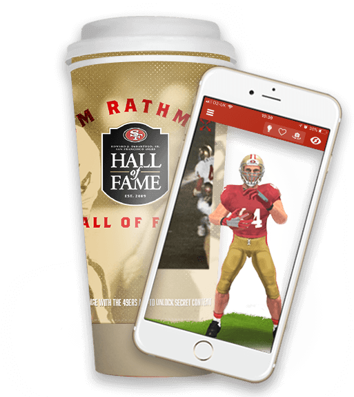 49ers Hallof Fame Coffee Cupand App