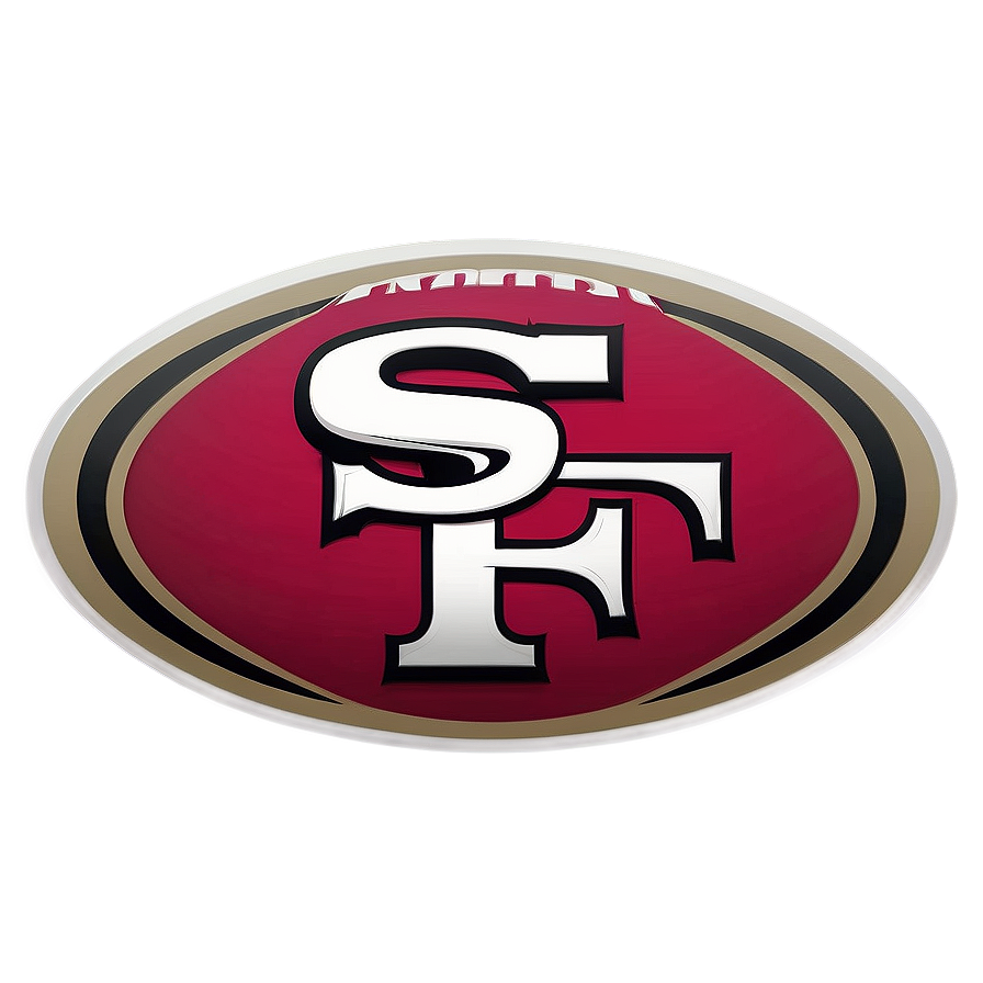 49ers Logo Outline Png 24