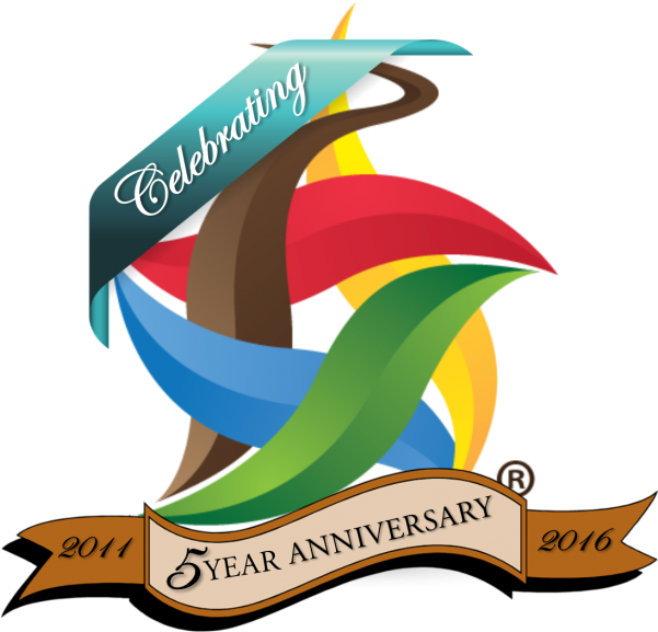 5 Year Anniversary Celebration Logo