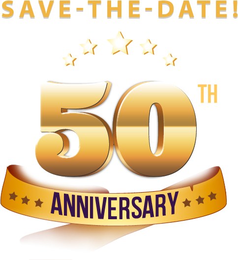 50 Year Anniversary Png - Celebrating 50th Anniversary Png, Transparent Png PNG with transparent background