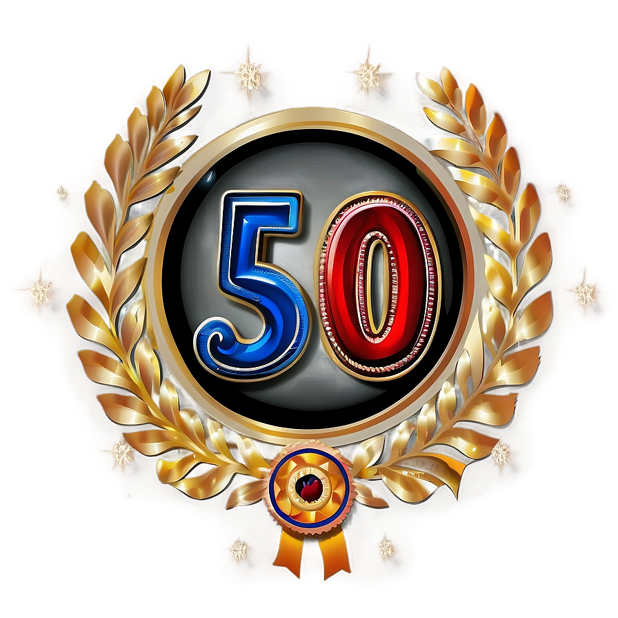 50th Birthday Elegance Event Png 1