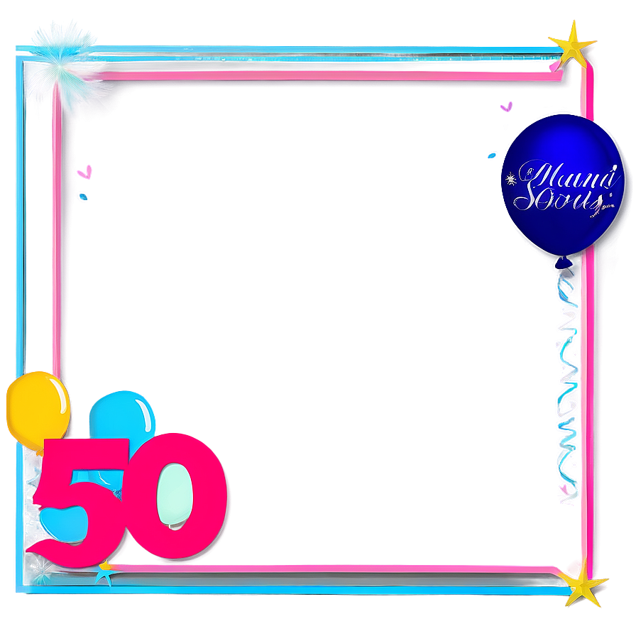 50th Birthday Splendid Soiree Png 39