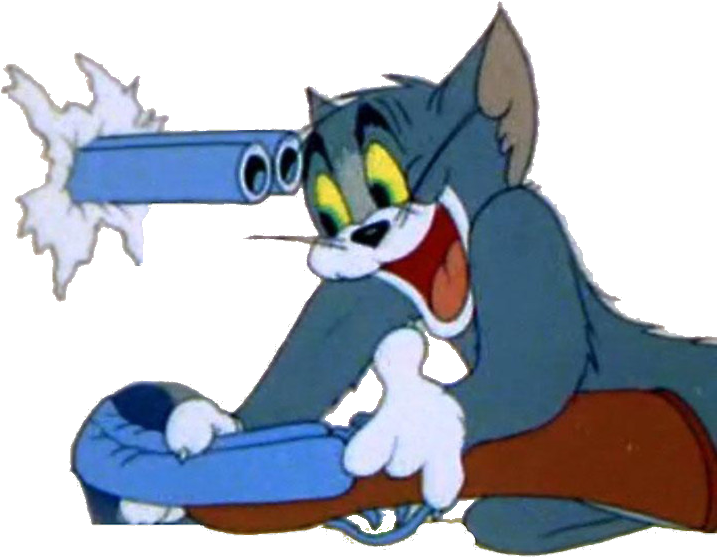 525 Kb Png - Tom The Cat Killing Himself, Transparent Png PNG with transparent background